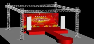 舞台3D设计效果图
