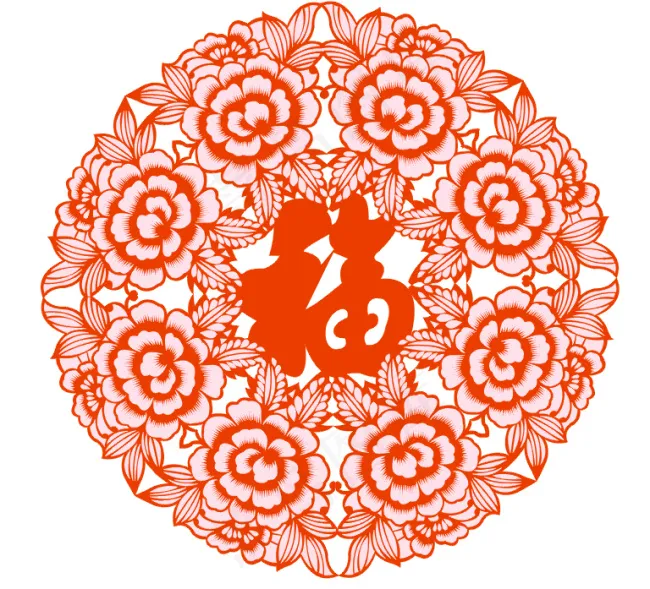福字窗花