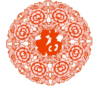 福字窗花