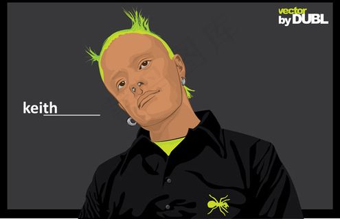 肖像画矢量素材