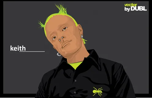 肖像画矢量素材