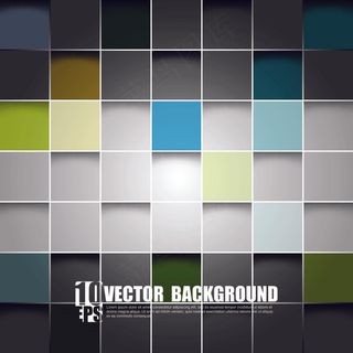 方块背景矢量素材1