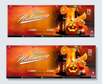 万圣节海报设计