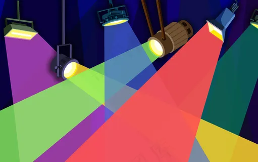 聚光灯壁纸图片