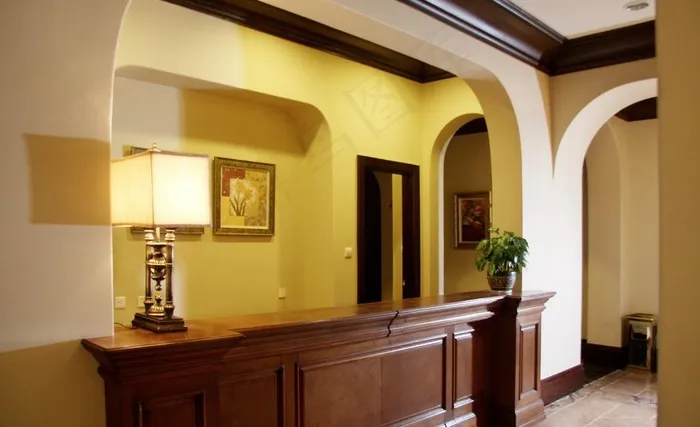 欧式豪华别墅内景图片