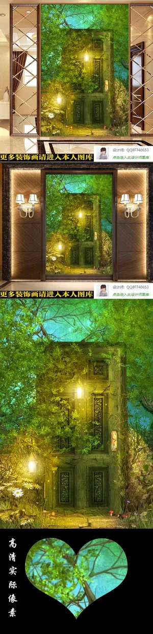 梦幻森林之门玄关