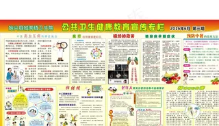 医院健康宣传栏图片