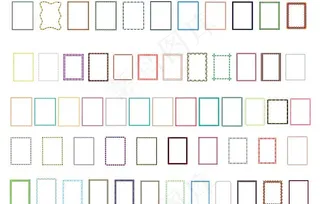 方形边框大全图片