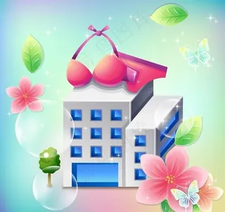 卡通内衣内裤店图片