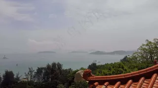 薄雾海景摄影图