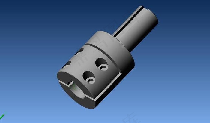 为加强轴适配器56C D80 W键...