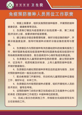 公共卫生工作制度25