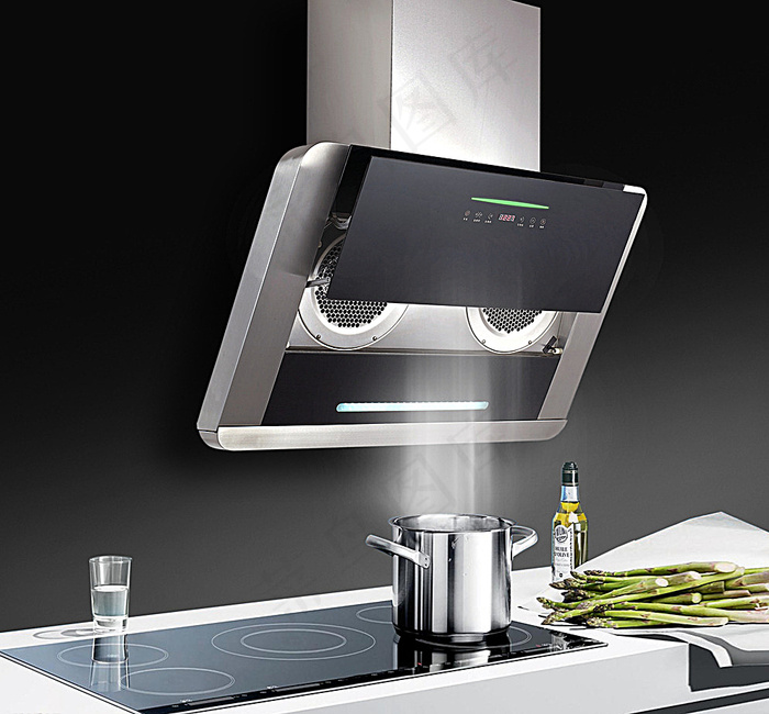 烟灶消组合图片（分层详细）