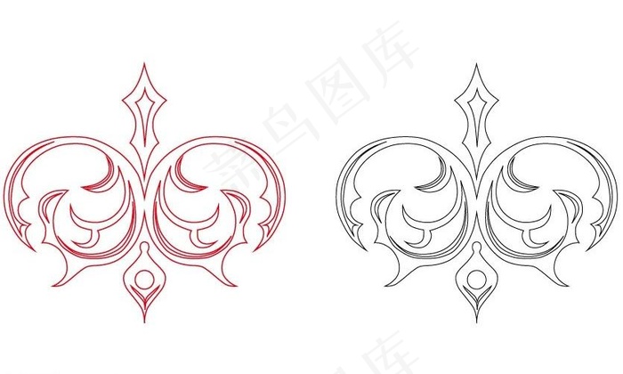 欧式精美花纹图片