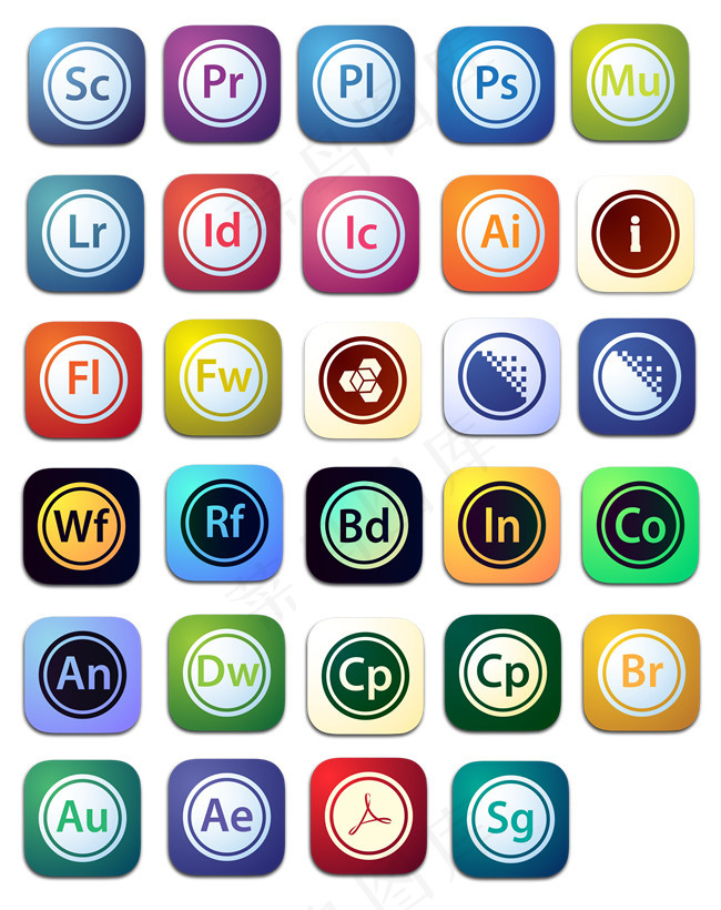 Adobe Creative软件图...