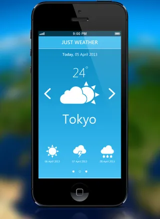 手机 iphone 界面