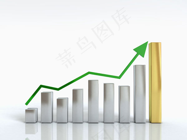 商务人士数据图表——高清图片