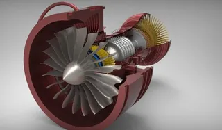 在Pro／E飞机涡轮压缩机壳体