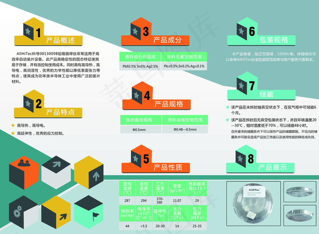 公司宣传三折页图片psd模版下载