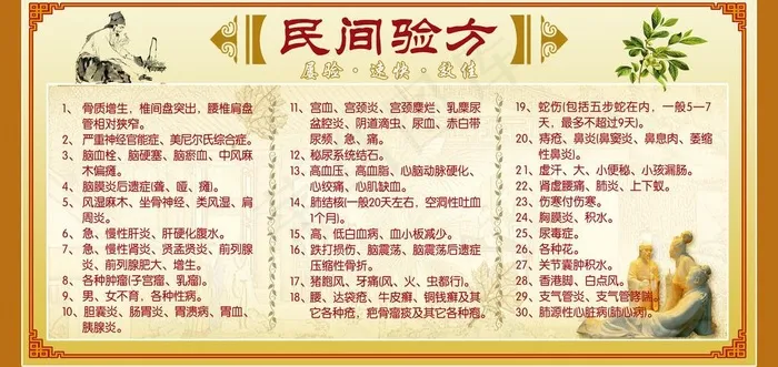 民间秘方图片(7087X3751(DPI:300))psd模版下载