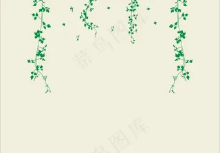 矢量常青滕图片