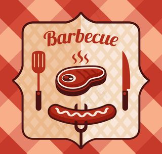 烧烤矢量素材