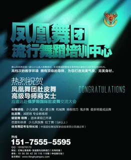 凤凰舞团流行舞蹈培训图片