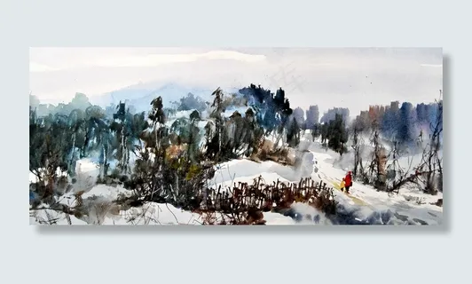 山村小道图片 山村小道图片