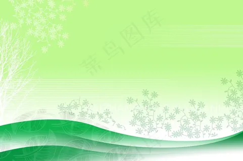 高清清新绿色背景图片 