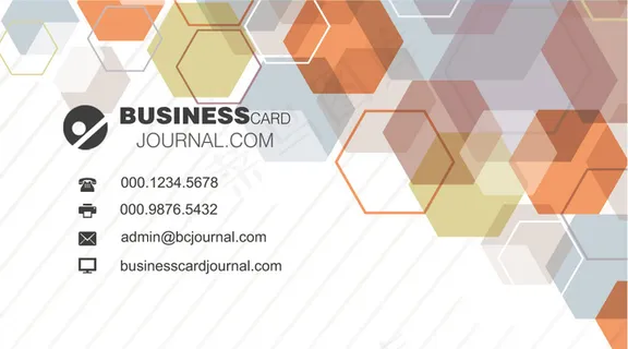 2017简约时尚商务企业名片设计