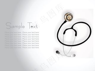 听诊器医学标志