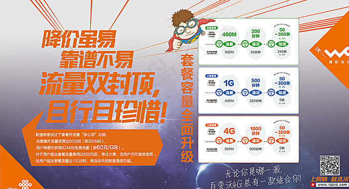 联通超人海报图片