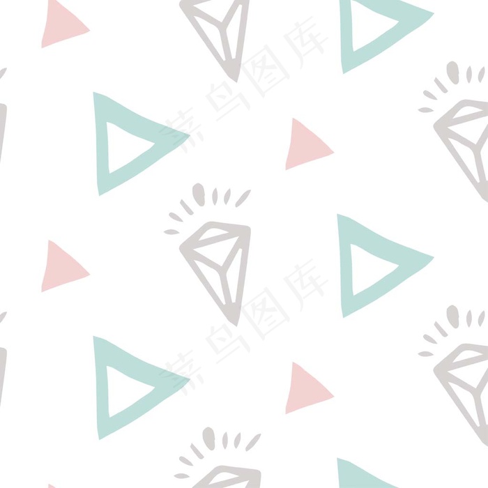 小清新几何底纹