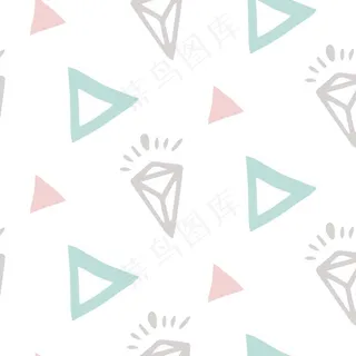 小清新几何底纹