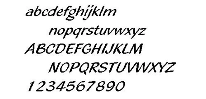 Blacklightd 英文字体下...