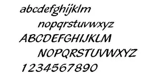 Blacklightd 英文字体下...