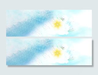 清爽淘宝海报背景　