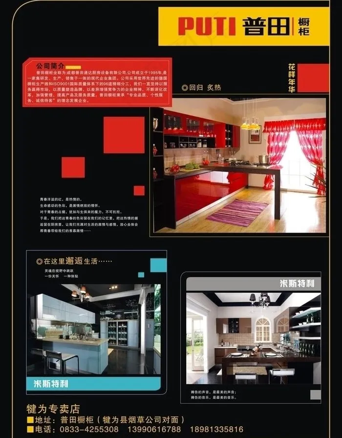 普田dm单图片cdr矢量模版下载