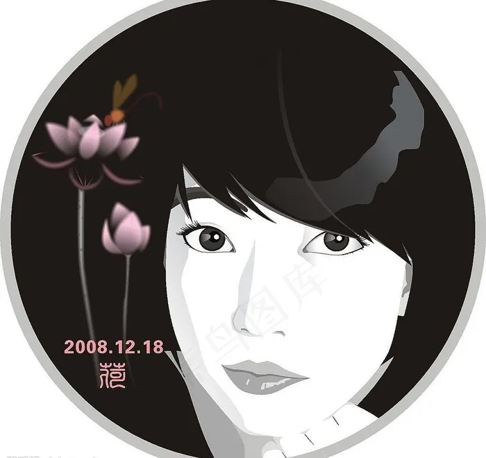 矢量人物图片cdr矢量模版下载