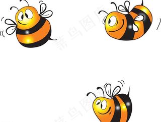卡通蜜蜂图片