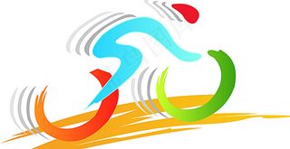 骑单车的人图片