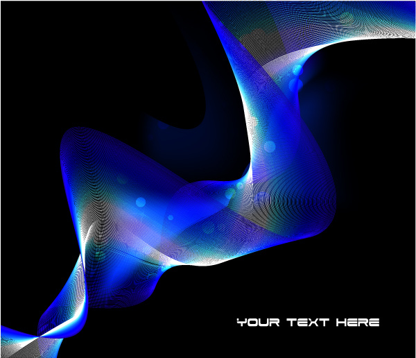 蓝色背景矢量素材