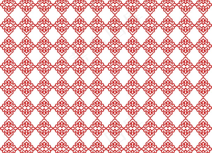 连续图案矢量图图片