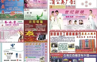 蒲公英广告dm报纸图片