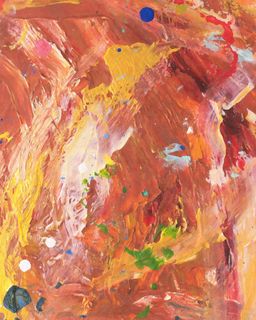 现代简约手绘油画抽象装饰无框画