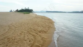 玉带滩风景图片