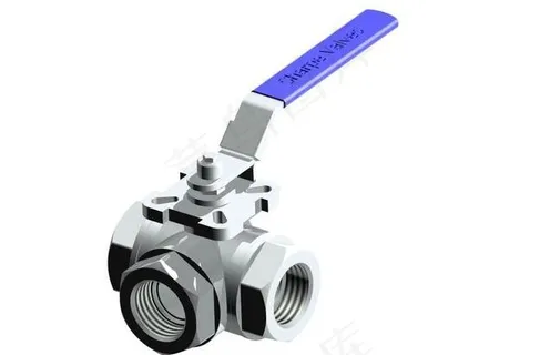 1 / 2英寸1和手柄3通球阀 1 / 2英寸1和手柄3通球阀