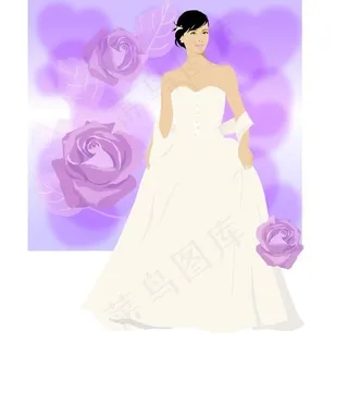 矢量婚礼人物147