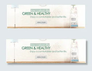 时尚家居banner简约设计