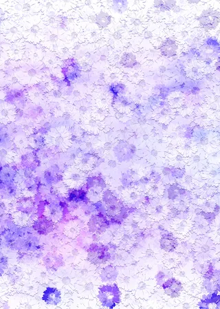 淡紫色淡雅素色碎花单页背景图